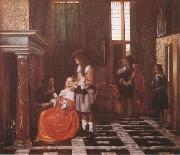 Pieter de Hooch, The Card-Players (mk08)